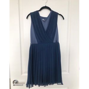 Dark blue casual dress